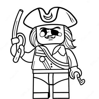 Lego Pirate Captain Coloring Page 53629-44701