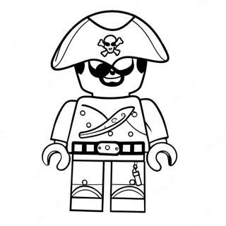 Lego Pirate Captain Coloring Page 53629-44703