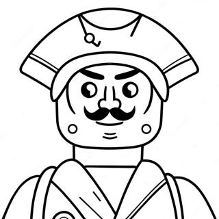 Lego Pirate Captain Coloring Page 53629 44704