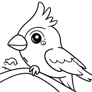 Cockatiel Coloring Page 53668-44570