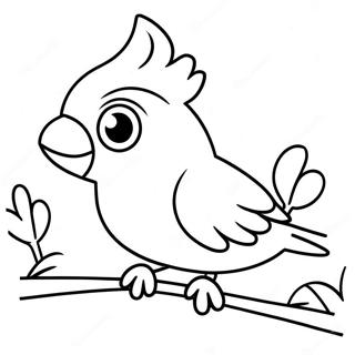 Cockatiel Coloring Page 53668-44571