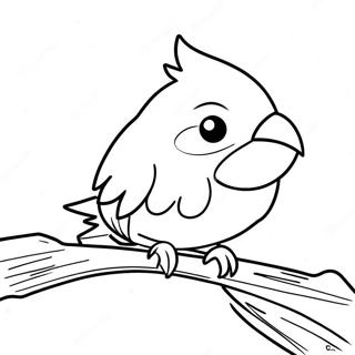 Cockatiel Coloring Page 53668-44572