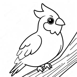 Cockatiel Coloring Page 53668-44729