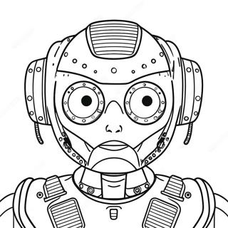 Futuristic Coloring Pages