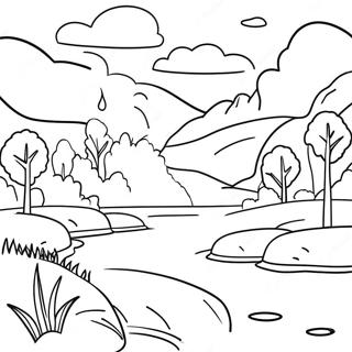 Vermont Landscape Coloring Page 53698-44759