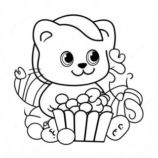 Candy Lisa Frank Coloring Page 53718-44779