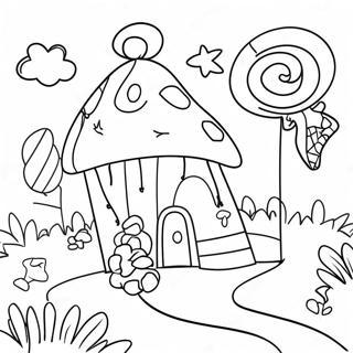 Candy Lisa Frank Coloring Pages