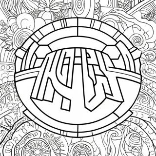 Knicks Logo Coloring Page 53728-44775