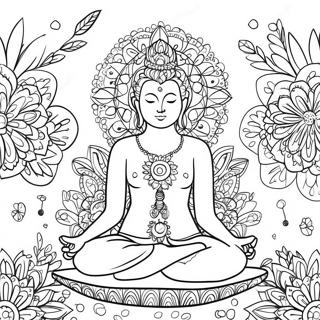 Mindfulness Art Therapy Coloring Page 53758-44807