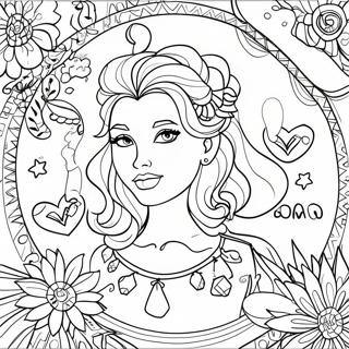 Song Lyric Coloring Page 53768-44814