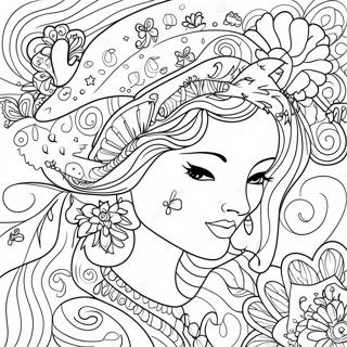 Song Lyric Coloring Pages