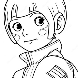 Rock Lee Coloring Page 53778-44820