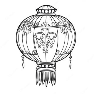 Chinese Lantern Coloring Page 53798-44844