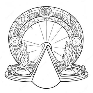 Portal Coloring Pages