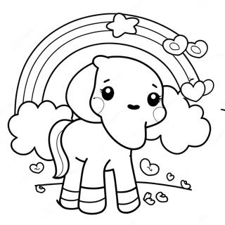 Rainbow Friends Lookie Coloring Page 53818-44846