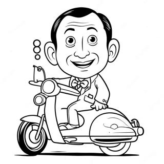 Pee Wee Herman Coloring Page 53828-44854