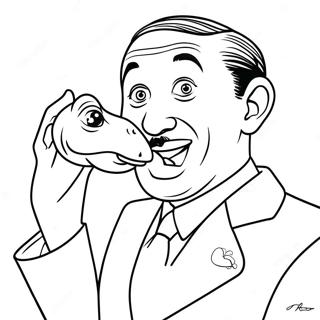 Pee Wee Herman Coloring Page 53828-44856