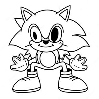 Sonic Easter Coloring Page 53848-44874