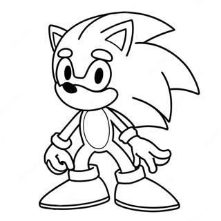 Sonic Easter Coloring Page 53848-44875