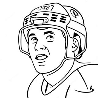 Connor Mcdavid Coloring Pages