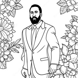 James Harden Coloring Page 53898-44911