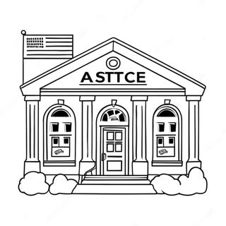 Post Office Coloring Page 53908-44928