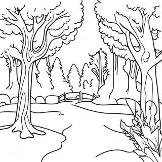 Winter Wonderland Adult Coloring Page 5392-4314