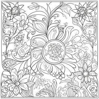 Art Nouveau Coloring Pages