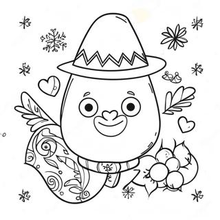 Feliz Navidad Coloring Page 53988-44978