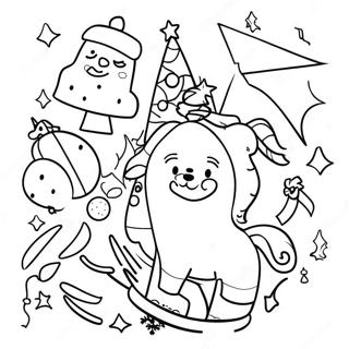 Feliz Navidad Coloring Page 53988-44979