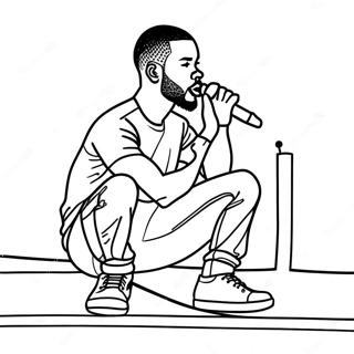 Frank Ocean Performing Live Coloring Page 54029-45015