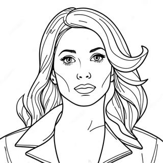 Megan Movie Coloring Page 54038-45027