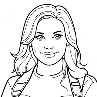 Megan Movie Character Adventure Coloring Page 54039-45029