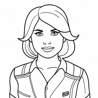 Megan Movie Character Adventure Coloring Page 54039-45030