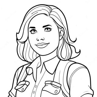 Megan Movie Character Adventure Coloring Page 54039-45031