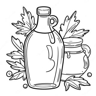 Maple Syrup Coloring Page 54099-45060