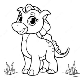 Gangle Coloring Page 54129-45092