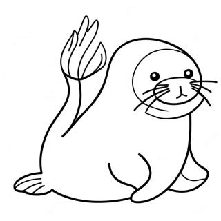 Seal Coloring Pages