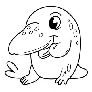 Platypus Coloring Page 54139-45094