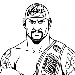 Wwe Coloring Page 54159-45115