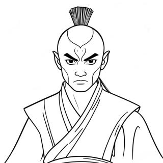 Zuko Coloring Pages