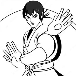 Zuko With Firebending Powers Coloring Page 54181-45123