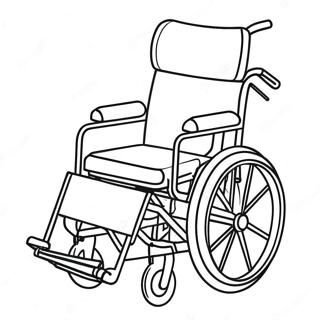 Wheelchair Coloring Page 54190-45134