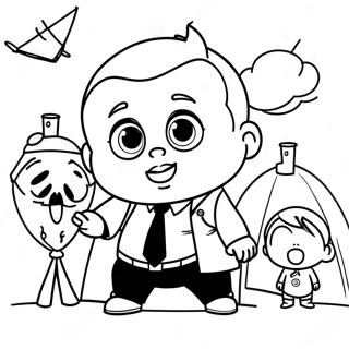 Boss Baby 2 Coloring Page 54240-45174