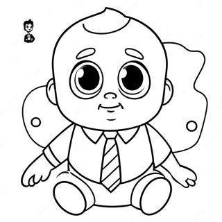 Boss Baby 2 Coloring Page 54240-45175