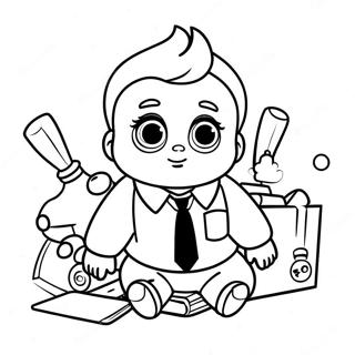 Boss Baby 2 Coloring Page 54240-45176