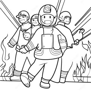 Fire Force Coloring Page 54300-45216