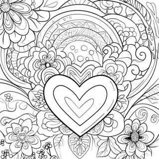 Gentle Heartfelt Sympathy Coloring Page 54331-45240