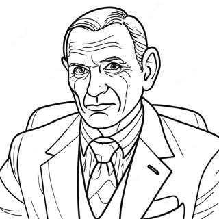 Gman Coloring Page 54350-45250