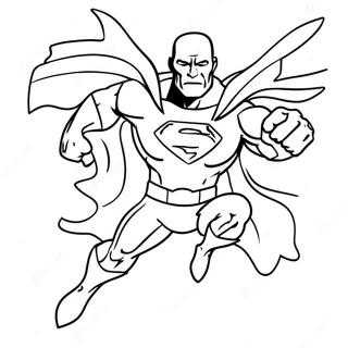 Gman Superhero Flying Coloring Page 54351-45256